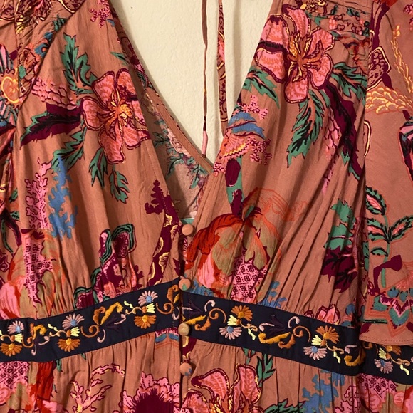✨NWT ANTHROPOLOGIE BEAUTIFUL FLORAL MAXI DRESS SIZE M I’ll take a decent offer✨ - Picture 10 of 13